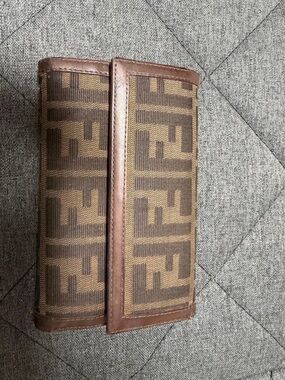 Fendi Monogram Trifold Wallet